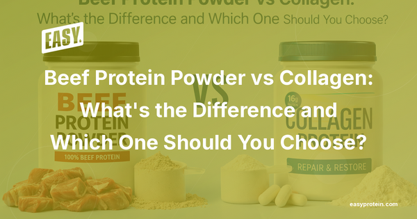 Beef Protein Powder vs Collagen: What's the Difference and Which One Should You Choose?