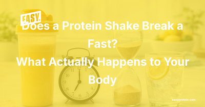 Does a Protein Shake Break a Fast? What Actually Happens to Your Body