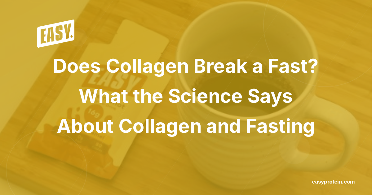 Does Collagen Break a Fast? What the Science Says About Collagen and Fasting