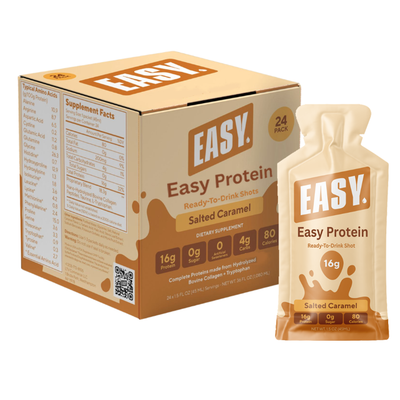 Easy Protein - Liquid Collagen Protein Shots - Salted Caramel