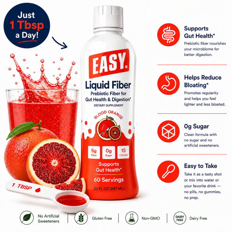 EASY Fiber - Fix Your Fiber Intake in a Few Sips